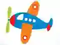 Spel Coloring Book Airplane online