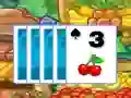 Spel Tri-Fruit Solitaire! online