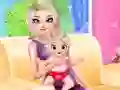 Spel Princess Elsa Baby Born online