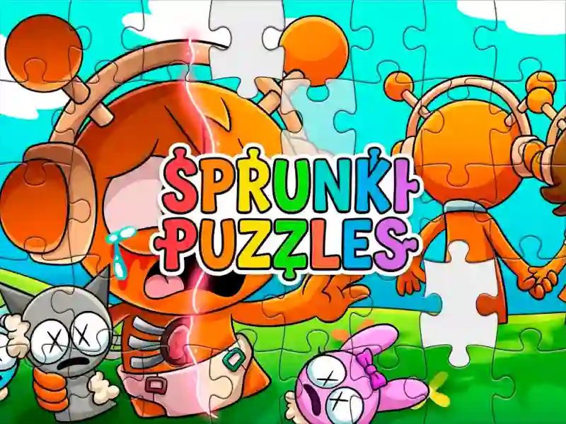 Spel Sprunki Puzzles online