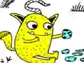Spel Funny Monsters Puzzle online