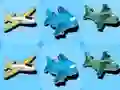 Spel Big Fast Airplanes Match 3 online