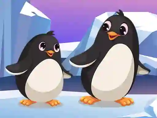Spel Penguin Jigsaw online
