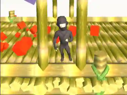 Spel Ninja Runs 3d online