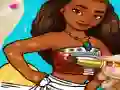 Spel Moana Coloring Book online