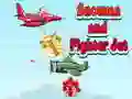 Spel Snowman and Fighter Jet online