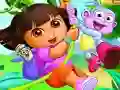 Spel Dora the explorer Hidden stars online