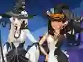 Spel Black and White Halloween online