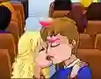 Spel Yellow Bus Kiss online