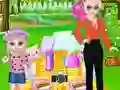 Spel Princess Family Picnic Day online