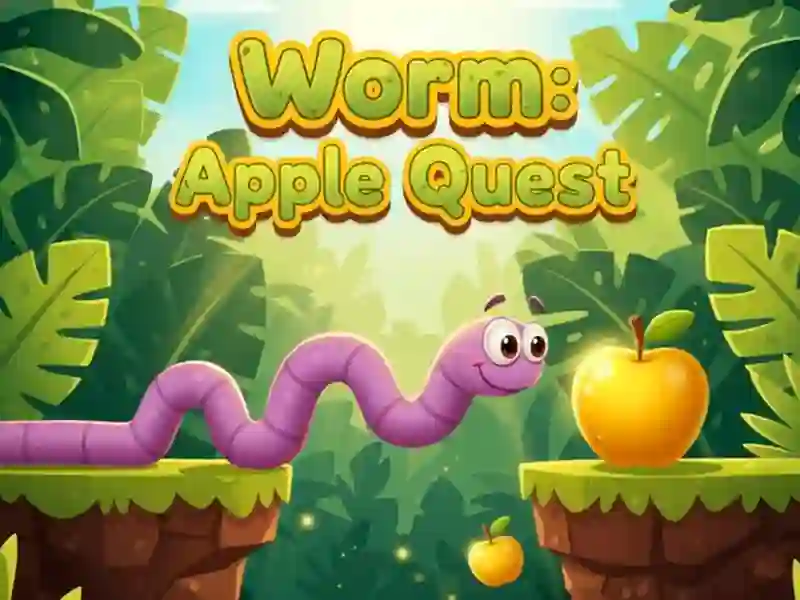 Spel Worm:  Apple Quest online