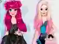 Spel Princess Iceskates Winter Dress Up online