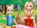 Spel Mommy And Daughter Summer Day online