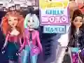 Spel Princesses Moto Mania online