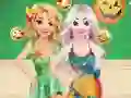 Spel Princesses Thanksgiving Day online