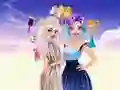 Spel Fashion Showdown Ellie and Villain Quinn online