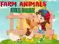 Spel Farm Animals Puzzles Challenge online