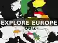 Spel Location of European Countries Quiz online