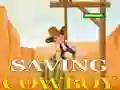 Spel Saving cowboy online