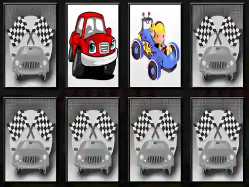 Spel Racing Cars Memory online