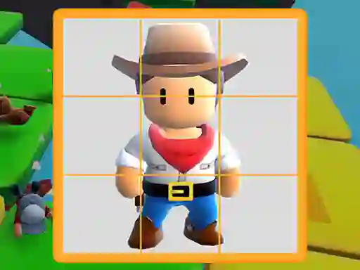 Spel Stumble Boys Sliding Puzzle online