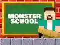 Spel Monster School: Roller Coaster & Parkour online