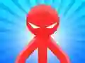 Spel Red Stickman vs Monster School online