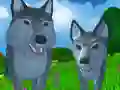 Spel Wolf simulator wild animals online