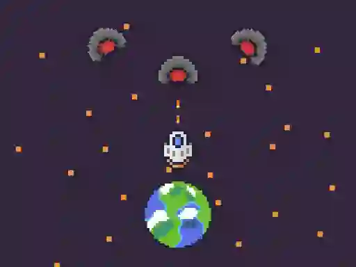 Spel Pixel Protect Your Planet online