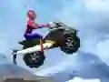 Spel Spiderman Snow Scooter online