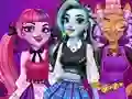 Spel High School Princess Monster Mash online
