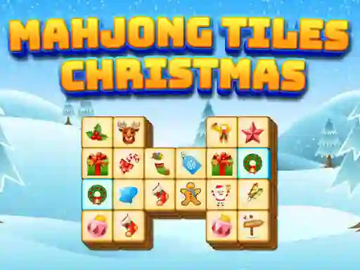 Spel Mahjong Tiles Christmas online