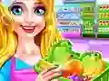 Spel Supermarket Girl Cleanup online