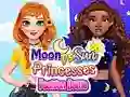 Spel Moon vs Sun Princess Fashion Battle online