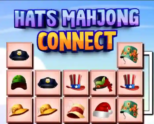Spel Hats Mahjong Connect online