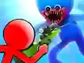 Spel Stickman vs Huggy Wuggy online