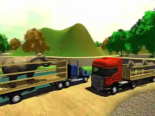 Spel Offroad Animal Truck Transport Simulator 2020 online