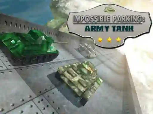 Spel Impossible Parking: Army Tank online