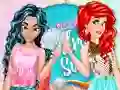 Spel Jasmine and Ariel Wardrobe Swap online