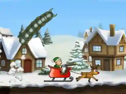 Spel Effing Worms Xmas online