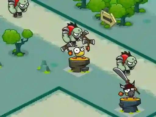 Spel King Bird Tower Defense online