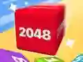 Spel Chain Cube 2048 3D 2 online