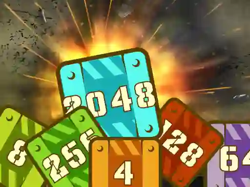 Spel Military Cubes 2048 online