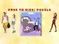 Spel Pose To Hide Puzzle online