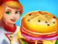 Spel Madness Burger Cooking online