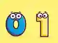 Spel Coloring Book: Number 0-1 online