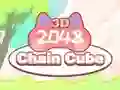 Spel Chain Cube 2048 3D online