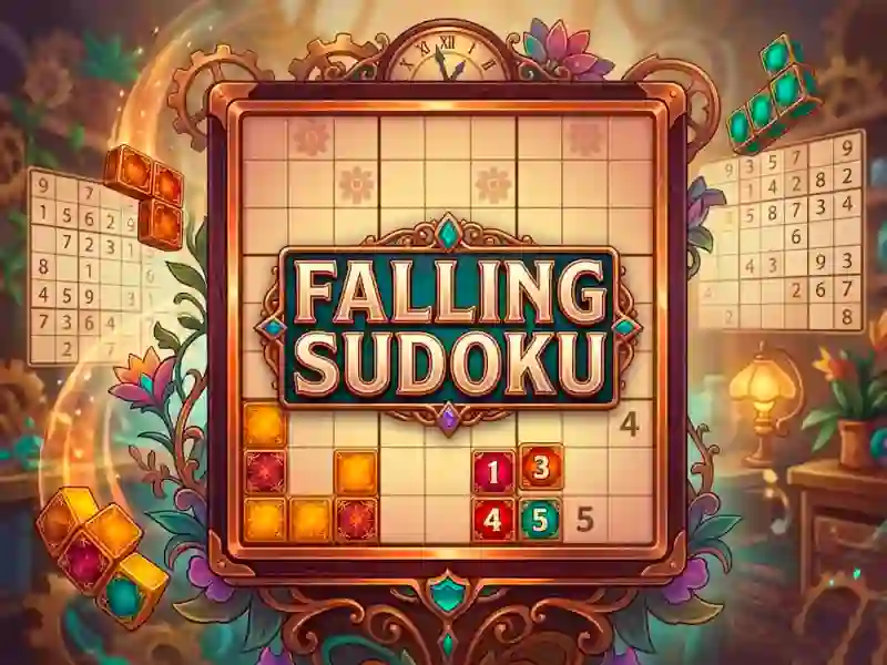 Spel Falling Sudoku online