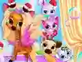 Spel Pets Grooming Bubble Party online