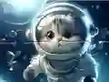 Spel Jigsaw Puzzle: Astronaut-Cat online